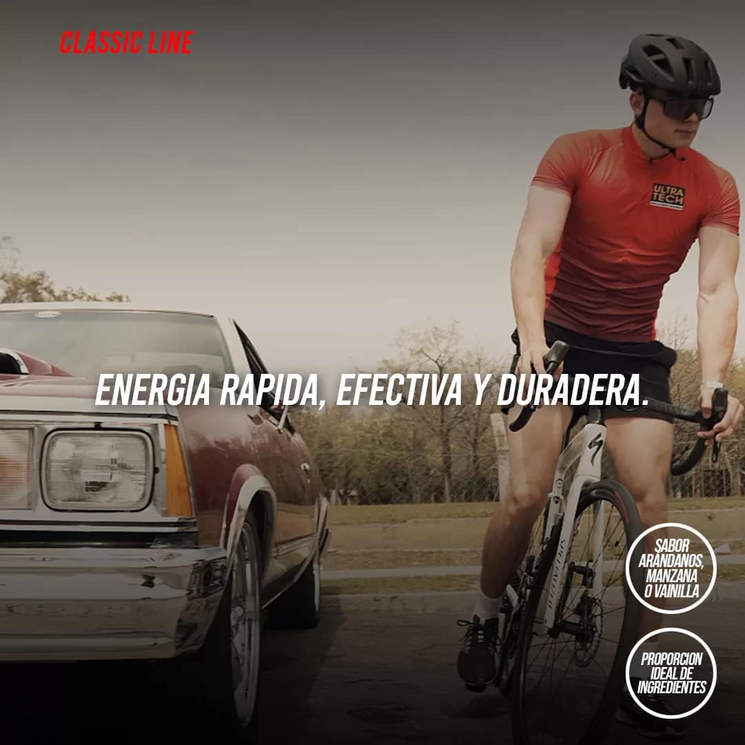 Energy Gel Amino Con Cafeína Ultra Tech - caja x 12 geles - Image 2