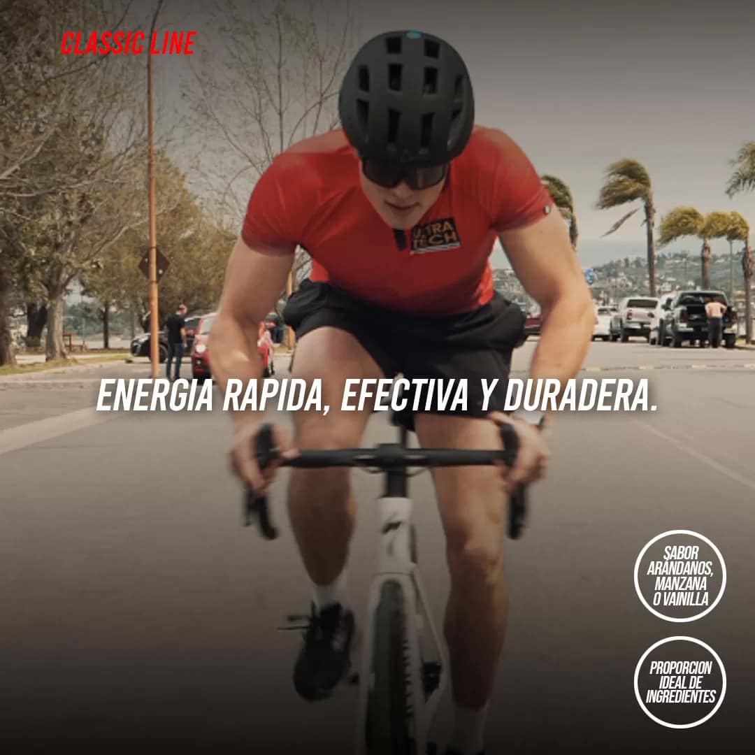 Energy Gel Con Cafeína Ultra Tech - caja x 12 geles - Image 2